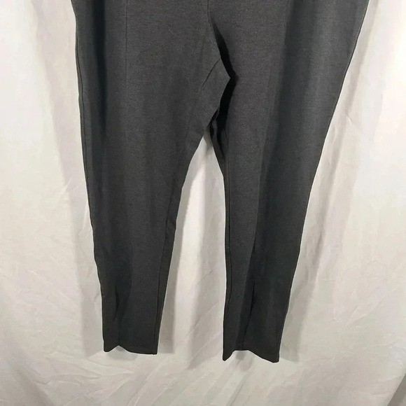 New Old Navy Pants Womens 4X Grey Pull On Leggings Skinny Stretchy Elastic Waist - Picture 3 of 8